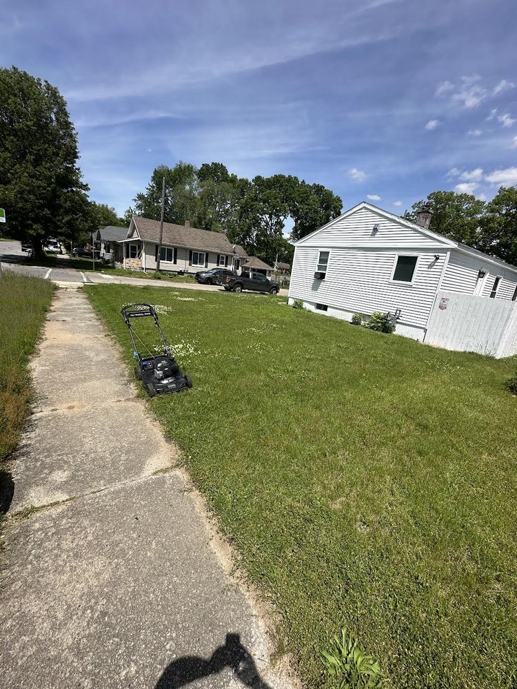 Backyard lawn care in South Bend